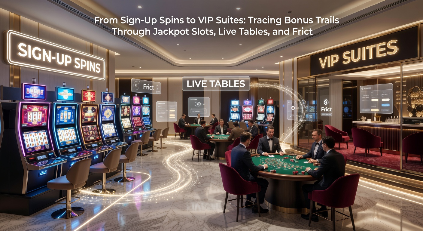 Live dealer at a blackjack table dealing cards amid glowing VIP suite lights, with digital overlays showing instant deposit icons and jackpot meters ticking upward