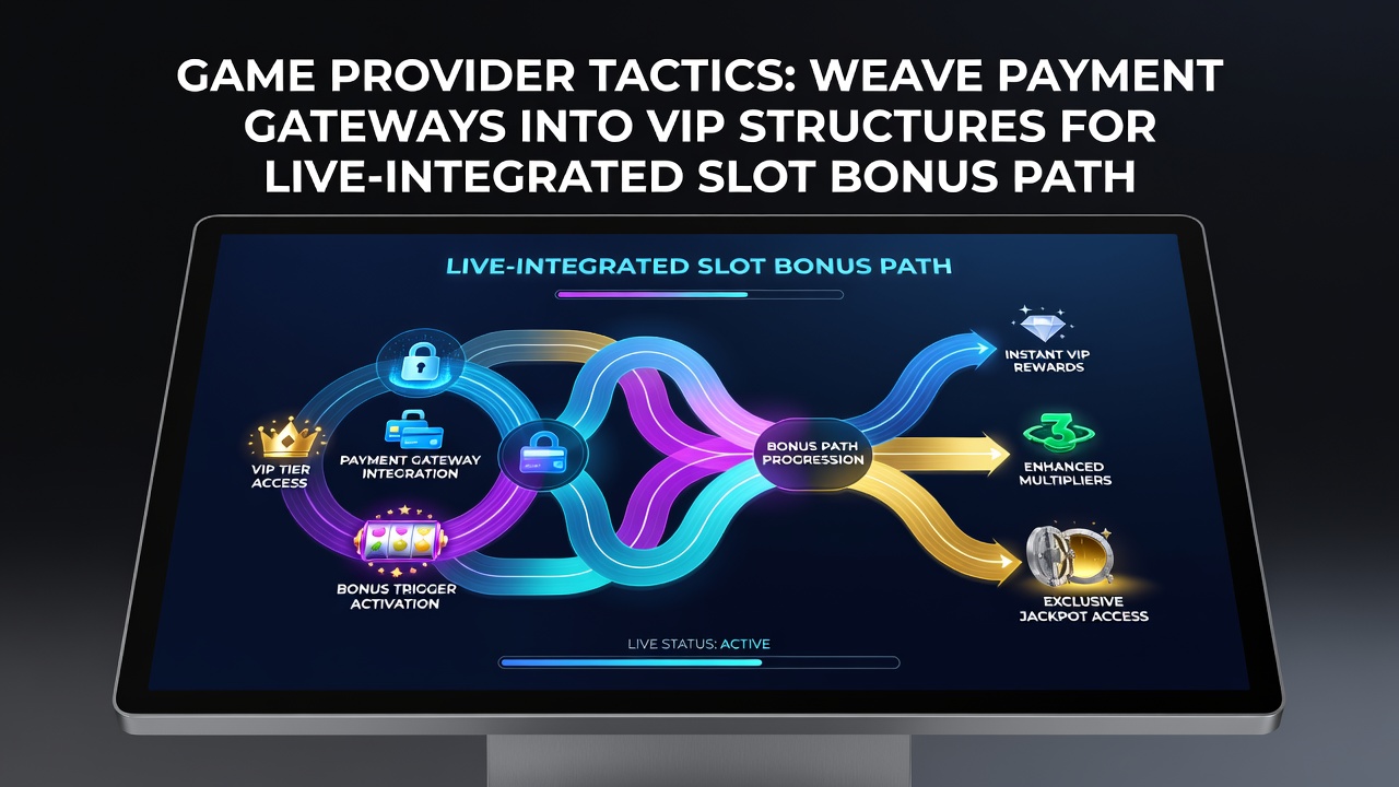 Live-integrated slot bonus pathways showing VIP structures and payment connections