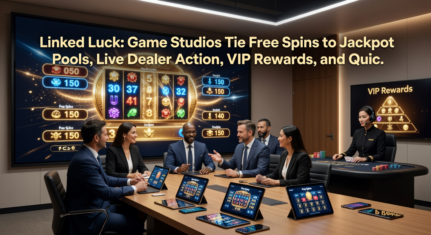 Dynamic split-screen of a live dealer at a blackjack table alongside exploding slot free spins, jackpot pools syncing in real-time, VIP progress bars filling, and cashout buttons flashing green on a smartphone display