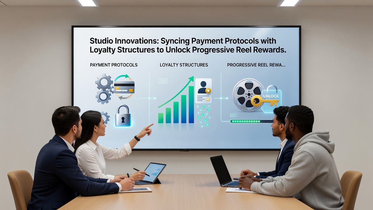 Loyalty dashboard on mobile displaying progressive reel rewards unlocked through synced payment activity